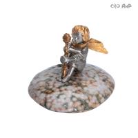 Сувенир Маленький принц на камне (океаническая яшма), Артикул: AF0000019882 - Компания «АиР»