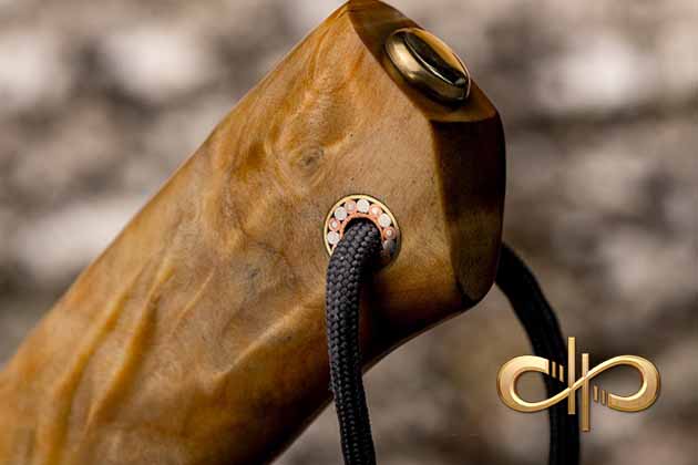 Материал рукояти ножа - стабилизированная древесина премиум - Компания «АиР». Блог оружейников Златоуста