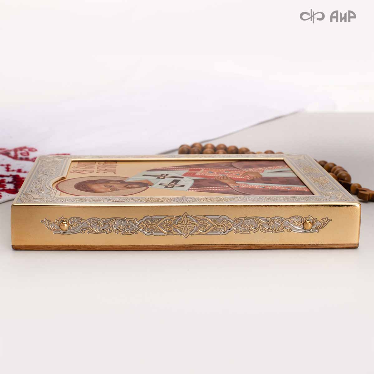 Икона в окладе Святитель Иоанн Златоуст, Артикул: 38811 - Компания «АиР»