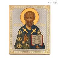 Икона в окладе Святитель Николай Чудотворец, Артикул: 37507