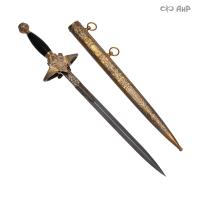 Кортик Генеральский, цельнометаллические ножны, Артикул: 39175 - Компания «АиР»