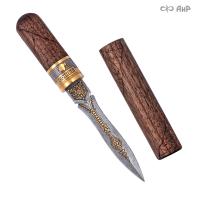  Нож "Сигара COHIBA" из дамасской стали ZDI-1016 - Компания «АиР»