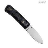 Нож складной малый Цитадель (CITADEL), кожа ската черная - Компания «АиР»