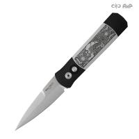 Нож складной Гадсон Стимпанк (алюминий, 154СМ) - Компания «АиР»