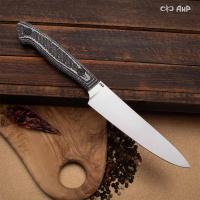 Шеф малый ЦМ (карбон зебра белый, без гарды) - Компания «АиР»