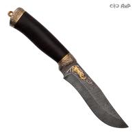  Нож Клычок-3 с сюжетом В когтях рыси, Артикул: 38984