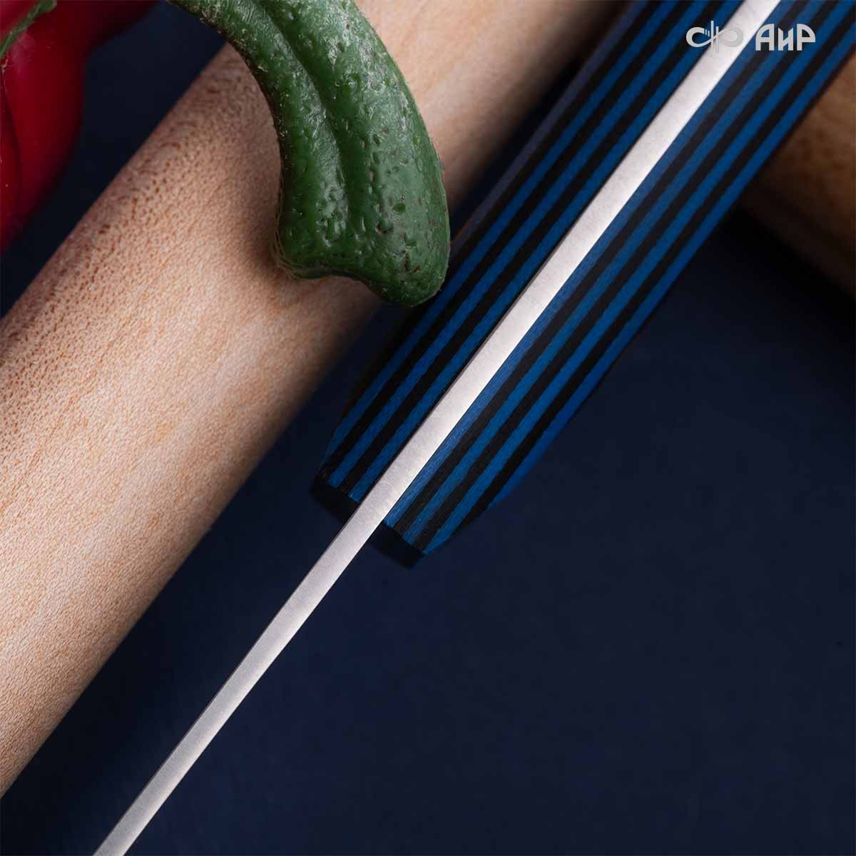 Набор Сантоку-3 ЦМ (G10 черно-синий) CPR - Компания «АиР»