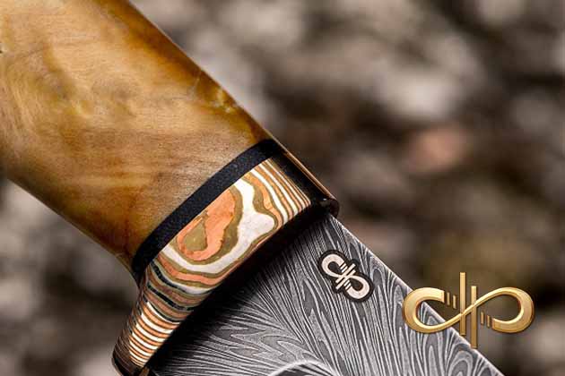 Материал рукояти ножа - стабилизированная древесина премиум - Компания «АиР». Блог оружейников Златоуста