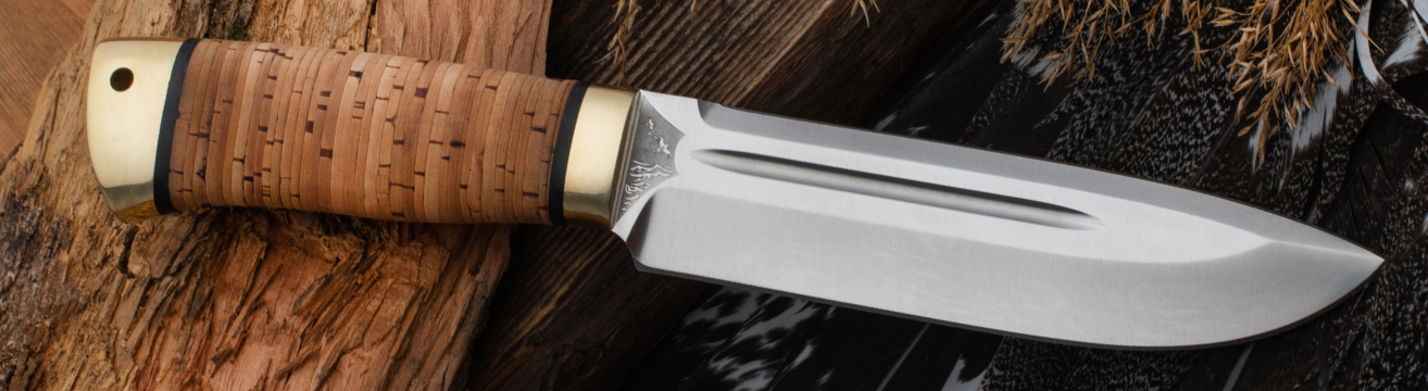 Материал рукояти ножа - наборная береста - Компания «АиР». Блог оружейников Златоуста