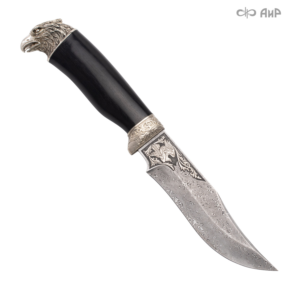  Нож Клычок-1 с сюжетом Орел на охоте, Артикул: 38258 - Компания «АиР»