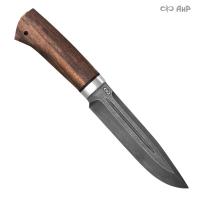 Селигер (орех, с ввертышем) дамасская сталь ZDI-1016 - Компания «АиР»