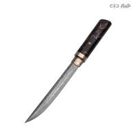  Нож "Айкути" из дамасской стали ZDI-1016 (композит с бронзой) - Компания «АиР»