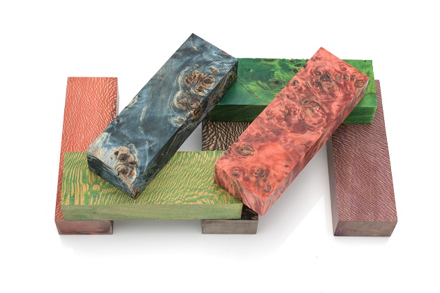 Материал рукояти ножа - стабилизированная древесина премиум - Компания «АиР». Блог оружейников Златоуста