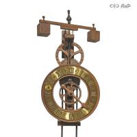  Настенные деревянные часы Ardavin MATUTINUS Латунь - Компания «АиР»