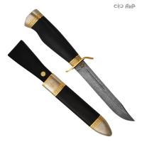  Нож Штрафбат с золотом, ZDI-1016, комбинированные ножны Артикул: 38221 - Компания «АиР»