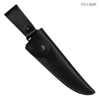 Ножны кожаные для ножа Барибал (черные)