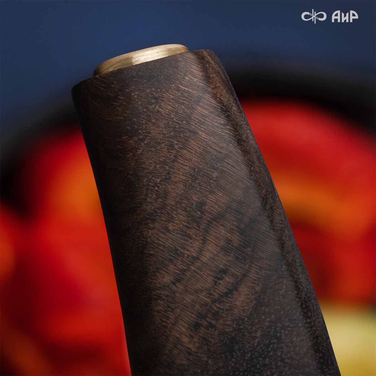 Набор Поварской-3 (стабилизированный кап ореховый, фибра) дамасская сталь ZDI-1016, узор капля NEW - Компания «АиР»