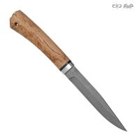 Заноза (карельская береза) дамасская сталь ZD-0803