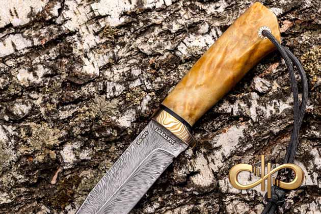 Материал рукояти ножа - стабилизированная древесина премиум - Компания «АиР». Блог оружейников Златоуста