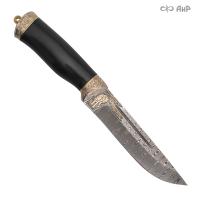  Нож Бекас с сюжетом Волк в лесу, Артикул: 38440