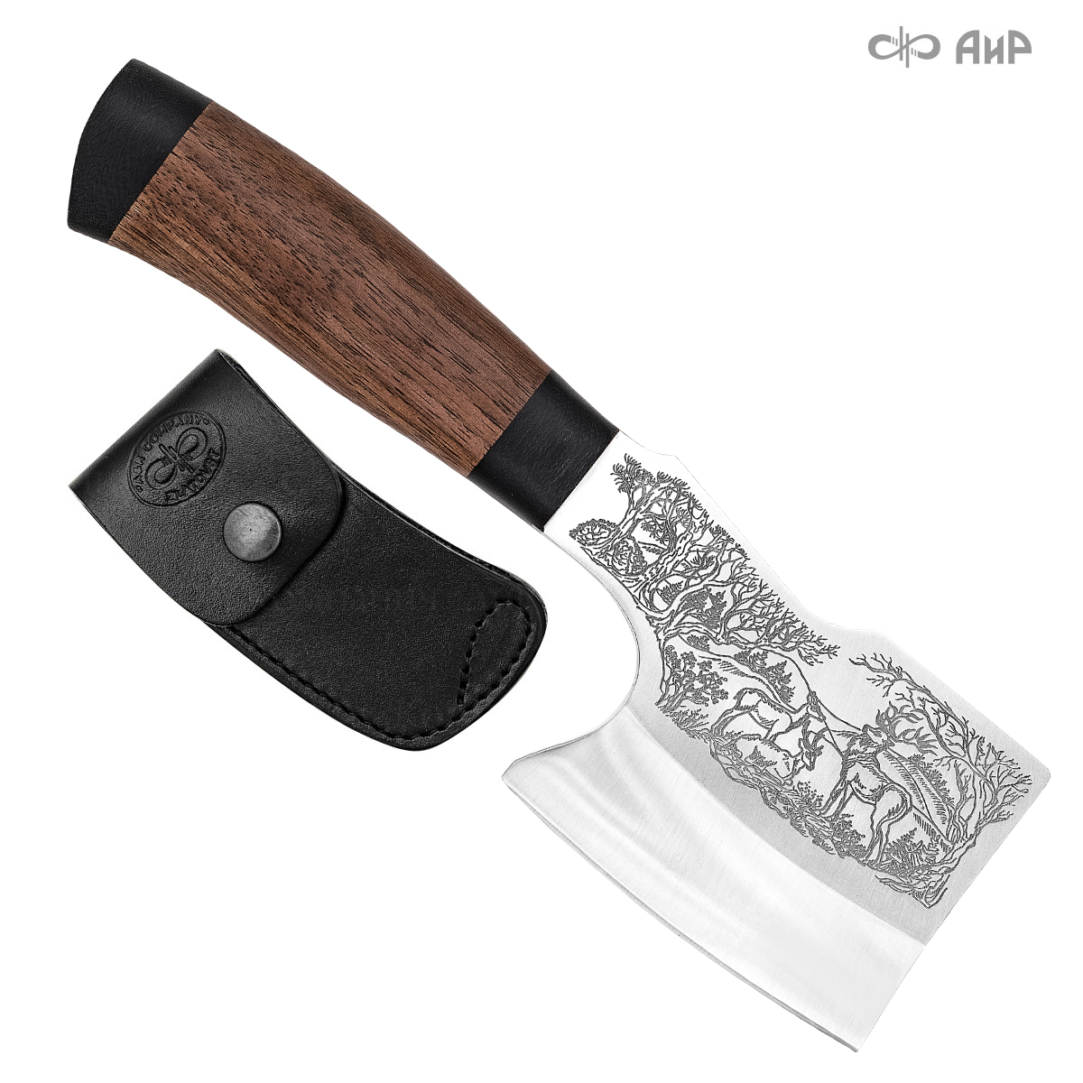  Набор Шашлычный-1 (орех, гравировка олени) - Компания «АиР»