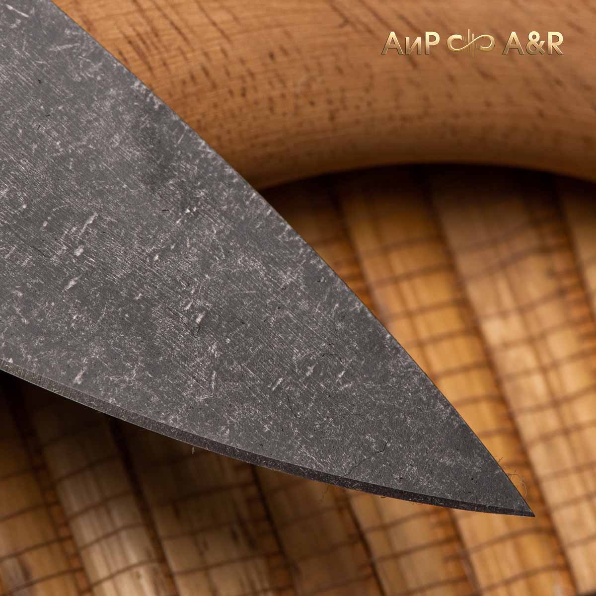 Поварской ЦМ (текстолит, мокуме гане, мозаичные пины, stonewash, гравировка) - Компания «АиР»