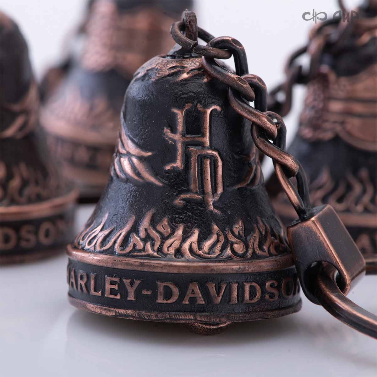 Сувенир Колокольчик Харли-Дэвидсон (Harley-Davidson) (литье, латунь, патинирование меди) - Компания «АиР»