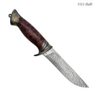 Нож Чернокрылый павлин, авторские ножны, Артикул: 39240