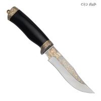  Нож Клычок-1 с сюжетом Охота на лося, Артикул: 37952 - Компания «АиР»