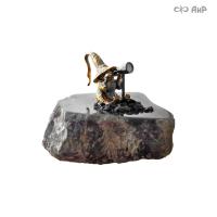 Сувенир Звездочет на камне флюорит, Артикул: 35091  
