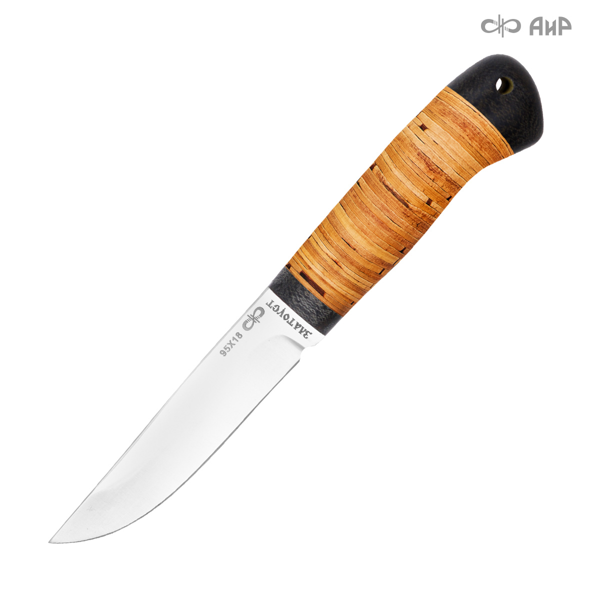 Набор Шашлычный-1 (береста, гравировка олени) - Компания «АиР»