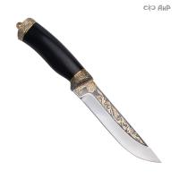  Нож Бекас с сюжетом Волк на охоте, Артикул: 39229