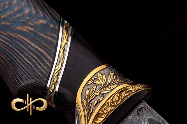 Материал рукояти ножа - стабилизированная древесина премиум - Компания «АиР». Блог оружейников Златоуста