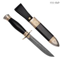  Нож Финка-2 НКВД с золотом, ZDI-1016, комбинированные ножны Артикул: 38041, 38508, 38509