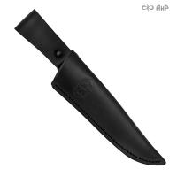 Ножны кожаные для ножа "Кузюк" (черные) - Компания «АиР»