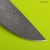 Жулан (микарта темно-зеленая с красной подложкой, мозаичные пины) дамасская сталь ZDI-1016 - Компания «АиР»