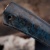 Лиса (стабилизированный кап тополя синий, медь) дамасская сталь ZDI-RWL, узор дикий  - Компания «АиР»