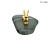 Сувенир Лис на камне, скарн, золото, Артикул: AF0000019693   - Компания «АиР»