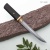  Нож Айкути, дамасская сталь ZDI-1016, стабилизированный граб, мокуме гане, Артикул: AF0000023044 - Компания «АиР»