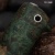 Финка Нью (наборная: стабилизированный граб, стабилизированный кап клена лазурно-зеленый, фибра красная, алюмин.втулка, авторские ножны, кастомная заточка) K390, № 10 - Компания «АиР»