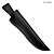Ножны кожаные для ножа Робинзон-2 (черные) - Компания «АиР»