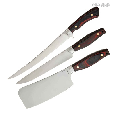 Набор Таймень (микарта, G10 черно-красный) - Компания «АиР»