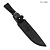 Ножны кожаные для ножа Златоуст (черные) - Компания «АиР»