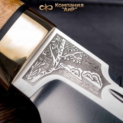 Робинзон-1 (карельская береза, латунь) - Компания «АиР»