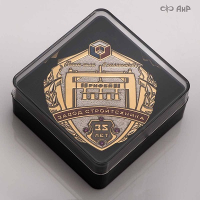 Значок с эмблемой заказчика (МАКФА, ЧЕПФА, ГИРД, Завод Стройтехника, Росавтодор, Герб Стерлитамак) - Компания «АиР»