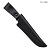 Ножны кожаные для ножа Робинзон-1 (черные) - Компания «АиР»