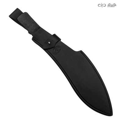 Ножны кожаные для ножа Джунгли (черные) - Компания «АиР»