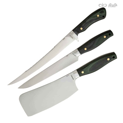 Набор Таймень (микарта, G10 черно-зеленый) - Компания «АиР»