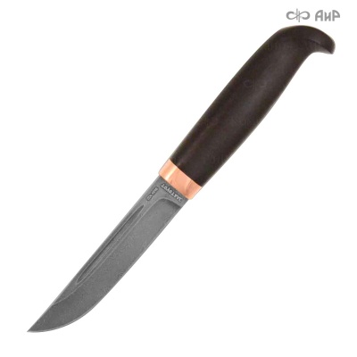 Финка Лаппи (макасар, медь) дамасская сталь ZDI-1016 - Компания «АиР»