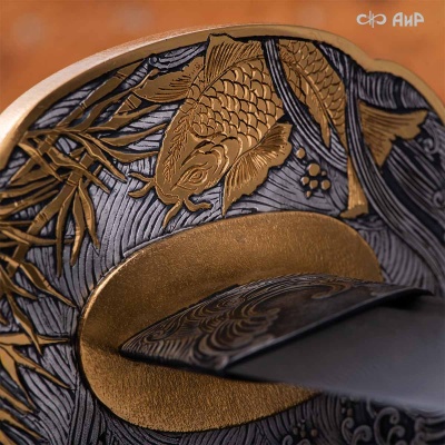 Вакидзаси Золотые карпы, Артикул: 39120 - Компания «АиР»